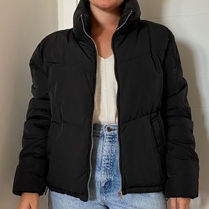 ❄️☃️ Puffer jacket with silver hardware